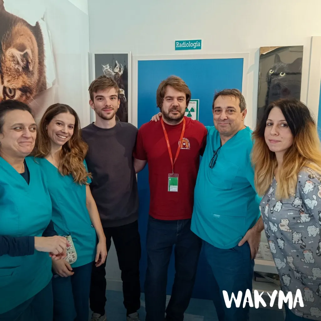 On-site visit at a real veterinary clinic (1/5)